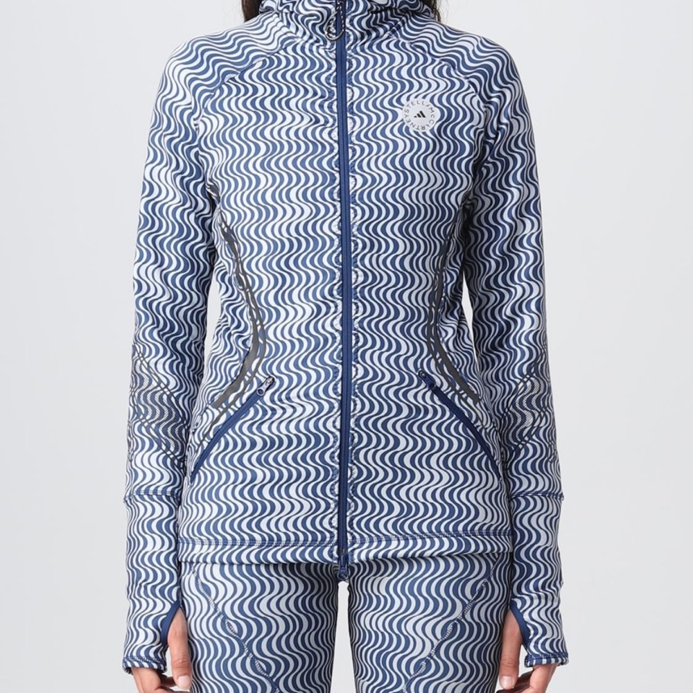 Adidas by Stella McCartney Women's Blue Truepace Track Jacket and Pants Set